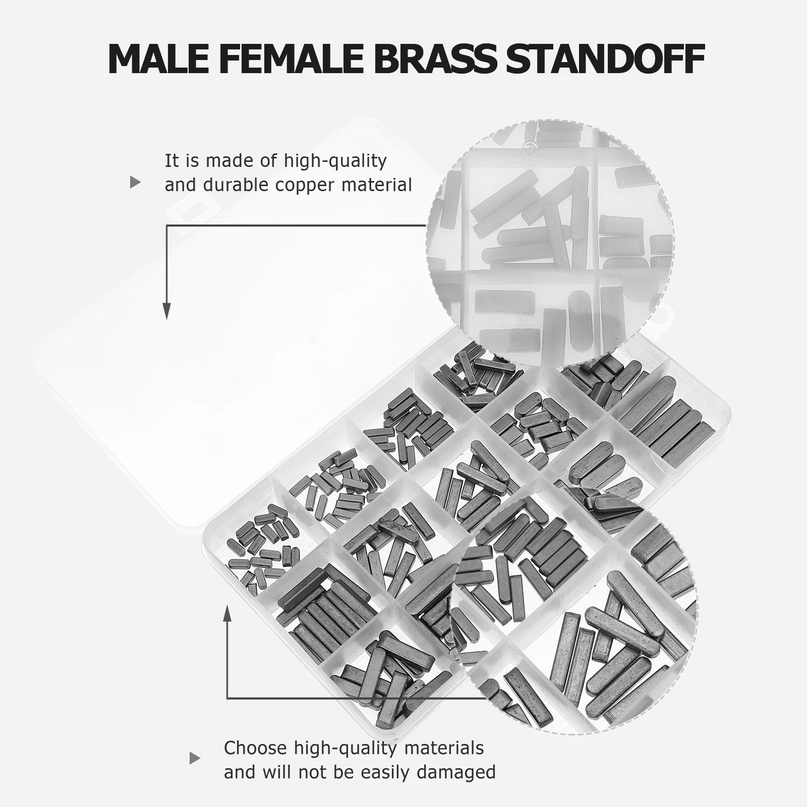 

175 шт. плоский штифт для ключей из углеродистой стали типа A, филе для ключей, квадратный параллельный приводной штифт для производства машин, прочные ключи для вала