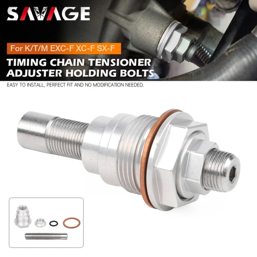 Tensor de cadena de leva de distribución para 250 350 450 530 EXC EXC-F XC-W XCF SXF SXS-F XCF SX ATV XCR-W perno de sujeción de ajustador de motocicleta