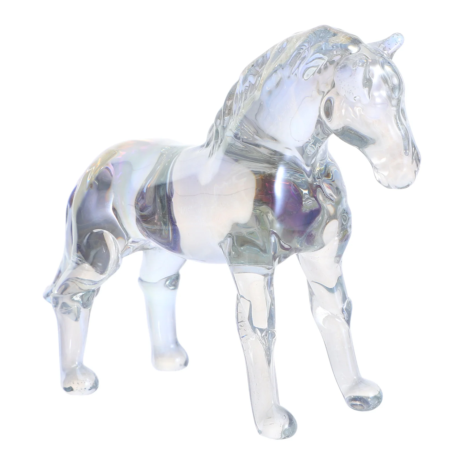 

Crystal Horse Ornament Artistic Crafted Decoration for Living Room Office Zodiac Symbol of Prosperity Success Horse Ornaments