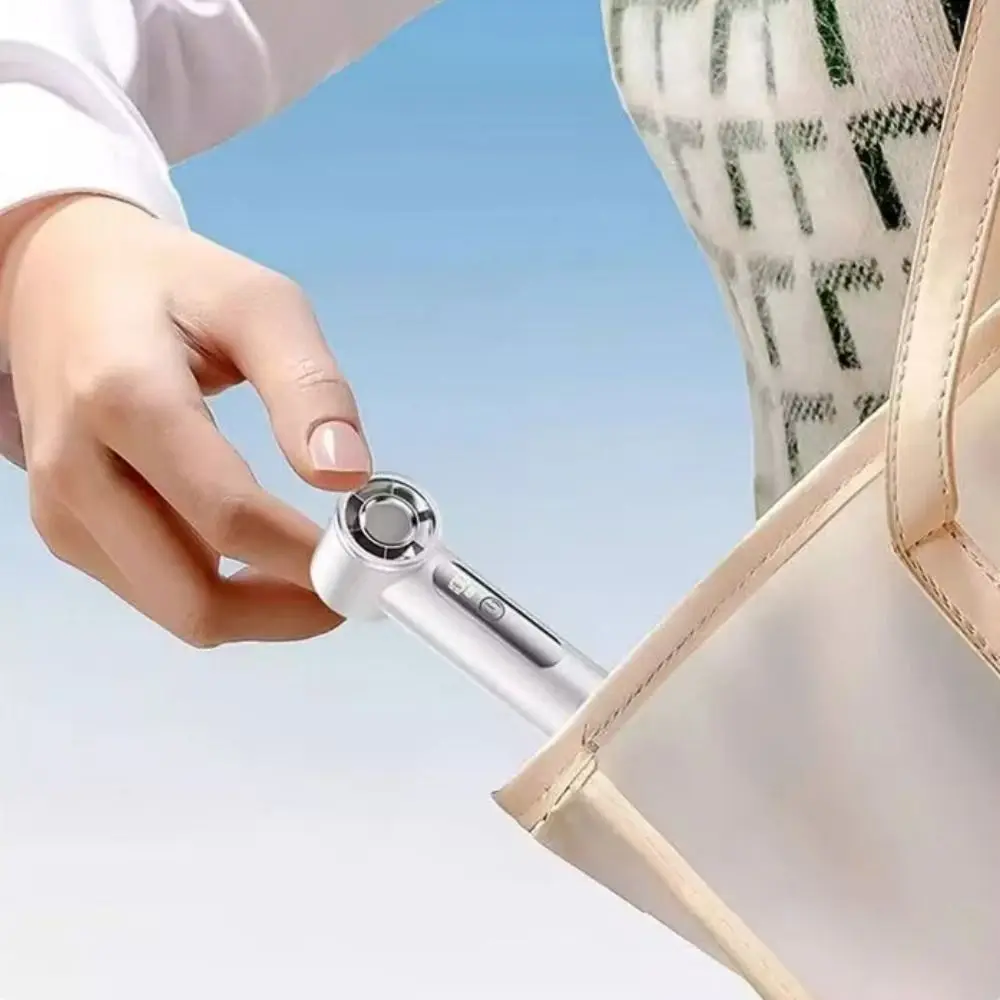 مروحة كهربائية، مروحة محمولة عالية السرعة، عملية هادئة، مروحة صغيرة تدوم طويلاً، مقاومة للماء، إعداد مكياج بمروحة الرياح القوية