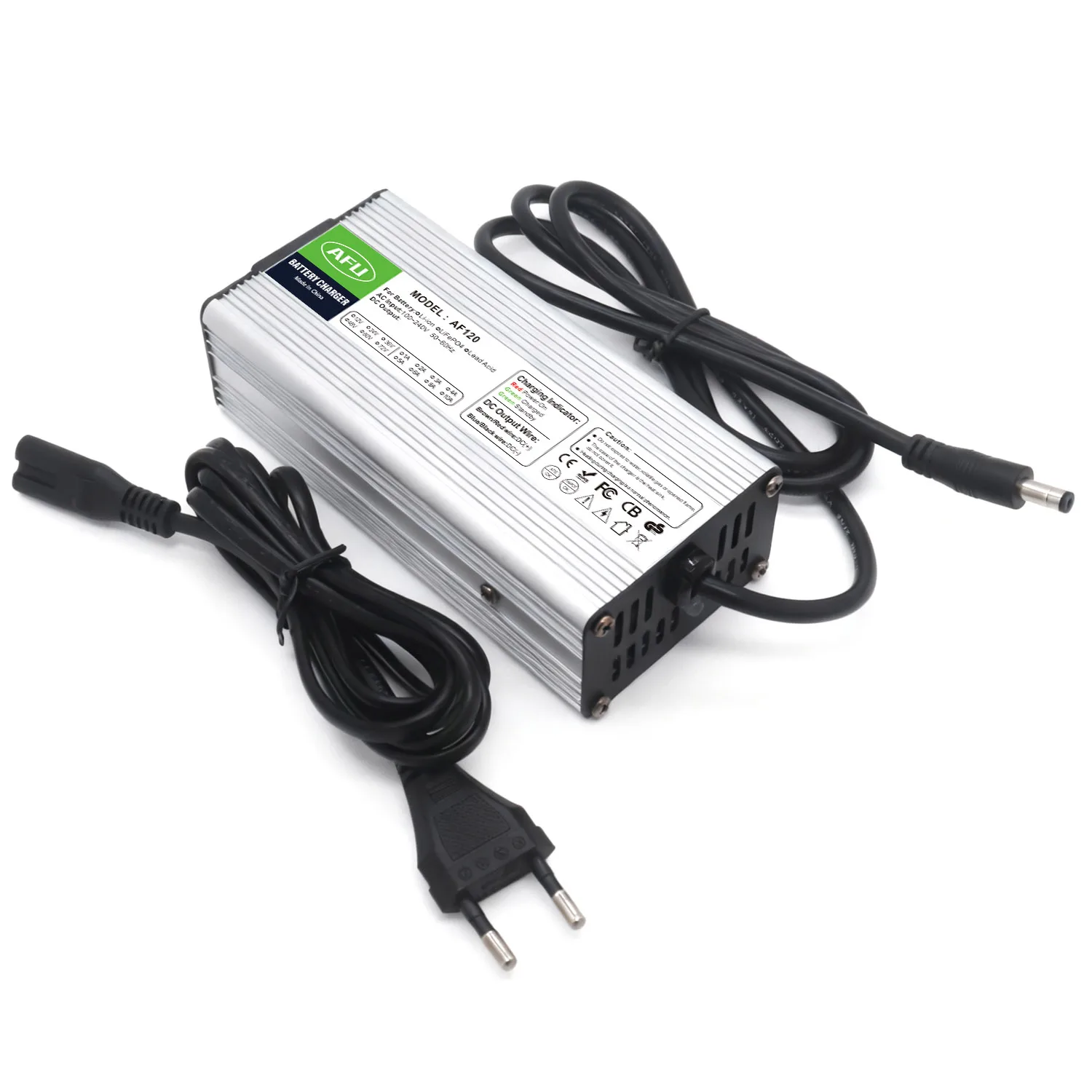 

48V 2A Lead Acid Battery Charger Usd For 48V Lead Acid Battery Charger Auto-Stop Alloy Silent Fast Charging