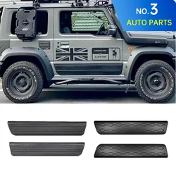 Door guards ABS Car Door Anti-Scratch Guard Plate Cover Decoration Trim Cover For Suzuki Jimny JB64 Sierra JB74 2019 2023