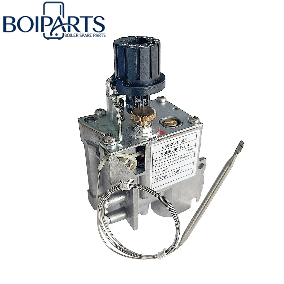 Thermostatic Gas Control Thermostat Valve 100-340℃ Modulating and On-off Thermostat
