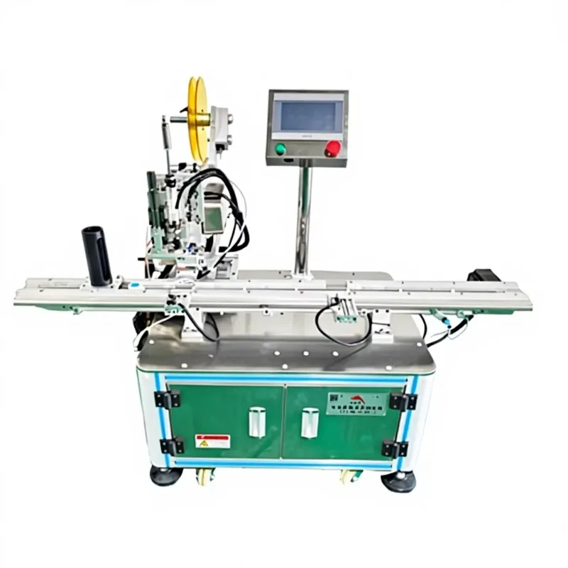 

Fully Automatic Flat-Surface Top-Side Suction-and-Apply Labeling Machine 0.5 Accuracy 2530 Label Speed Chemical Industry Use
