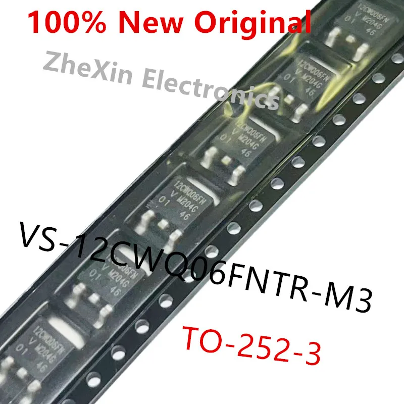 

10PCS/Lot VS-12CWQ06FNTR-M3 12CWQ06FN、VS-12CWQ10FNTR-M3 12CWQ10FN TO-252 New Original Diode Schottky VS-12CWQ10FN-M3