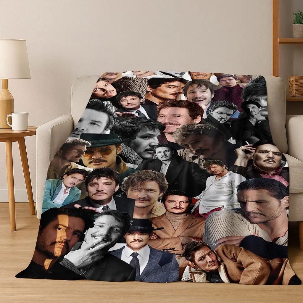 ثلاثية الأبعاد خوسيه بيدرو بالمسيدا باسكال ستار الفانيلا بطانية لينة بطانية دافئة لغرفة النوم غرفة المعيشة السرير السفر التخييم نزهة هدية