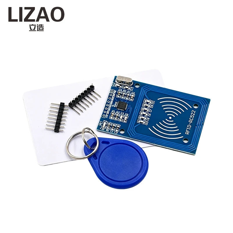 MFRC-522 RC522 RFID Radio Frequency IC Card Sensor Module 13.56MHz 3.3V SPI Communication Complete Kit