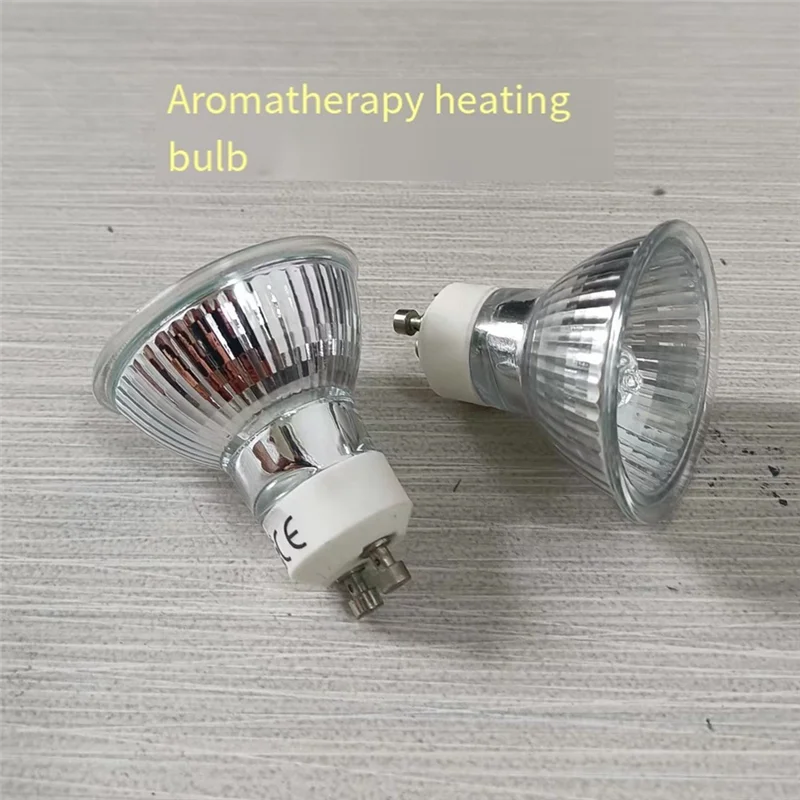 10 шт. GU10 яркие лампы точечный светильник ароматерапевтическая лампа для плавления воска специальная галогенная лампа нагревательная лампа-A77G