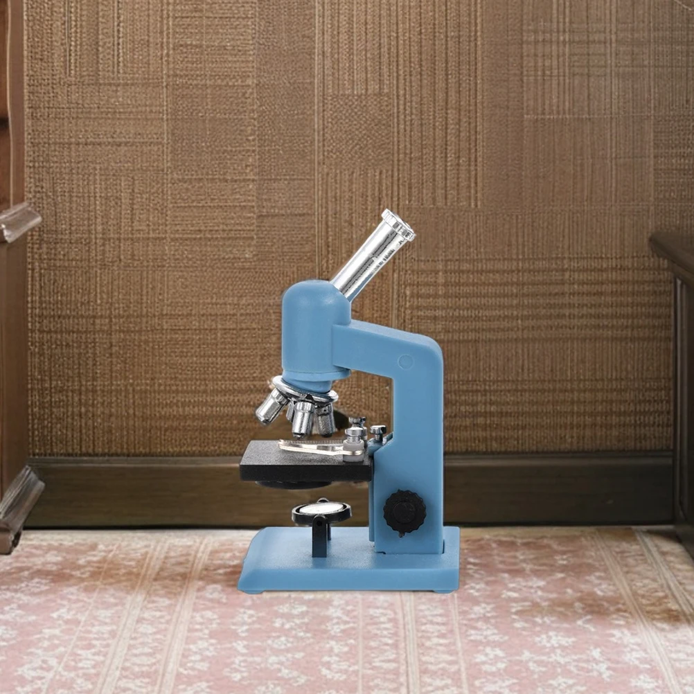 

2 шт. микроскоп кукольный домик миниатюрный ручной пластиковый аксессуар Diy пейзажный орнамент