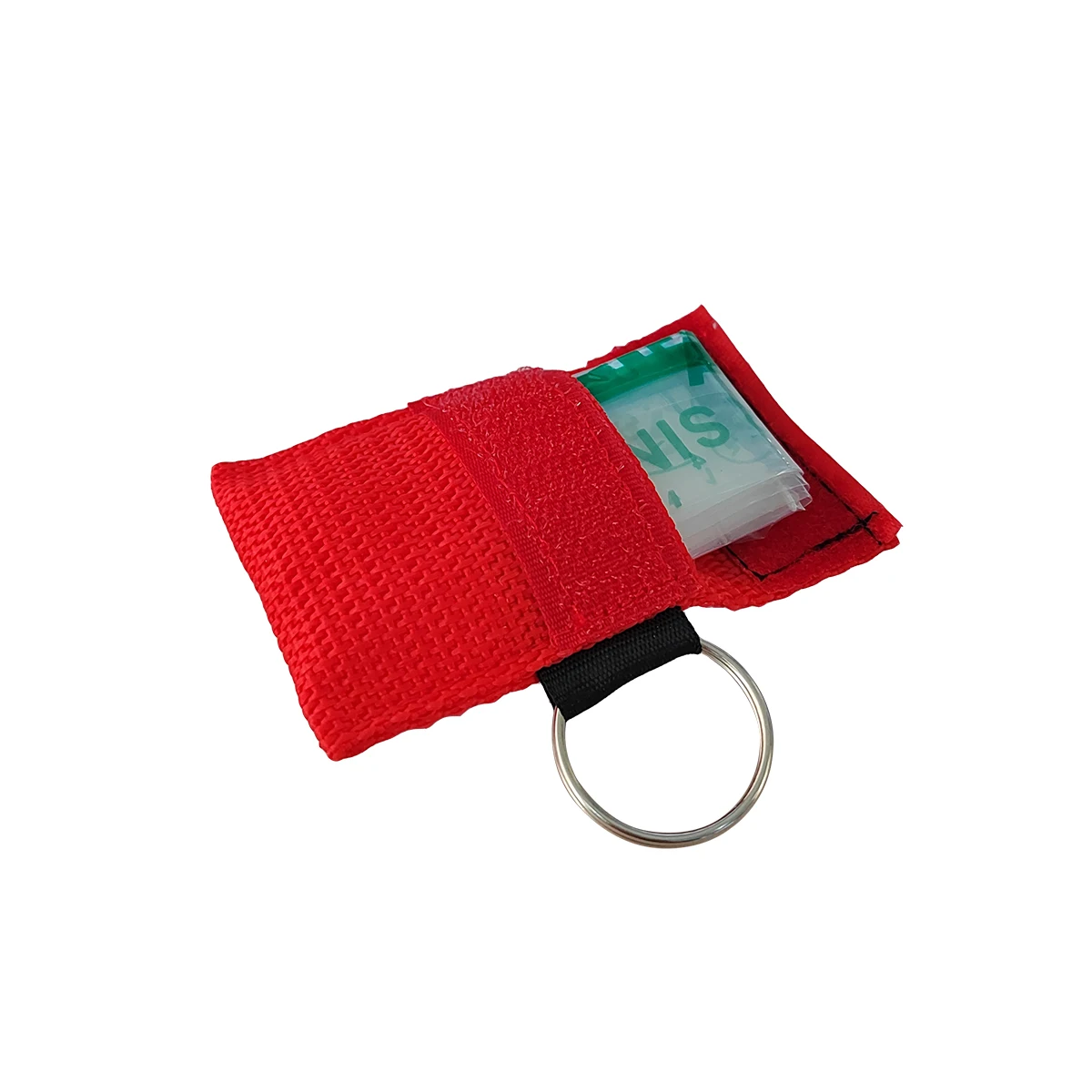 Bulk Cpr Custom logo First Aid Breathing Mask Woven baged Rescue Mouth to Mouth Safe Breath Protector Portable Pocket Face Mask