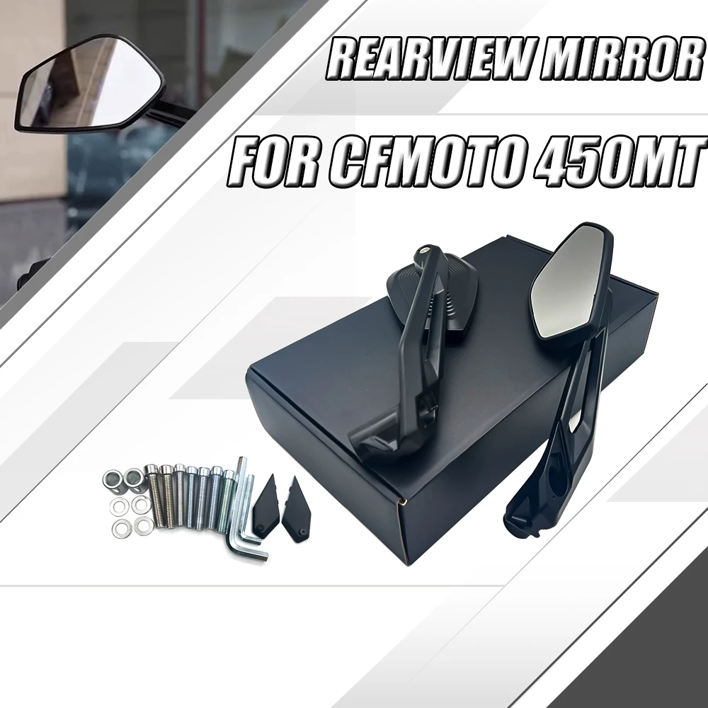 

For CFMOTO 450MT 450 MT 450 IBEX 450 IBEX450 Motorcycle Rear View Mirror Modified Rear View Mirror Reflector