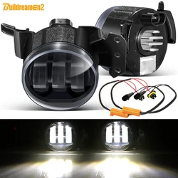 2 X LED Fog Light 30W Car Lens Fog Daytime Running Lamp DRL 12V For BMW E60 E90 E63 E46 323i 325i 335i 328i 525i 530i 545i 550i