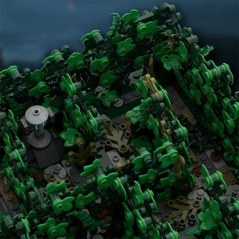 

Popular Movie Model Moc Building Battle labyrinth Bricks Building Technology Modular Block Construstion Assembly DIY Toy Gifts