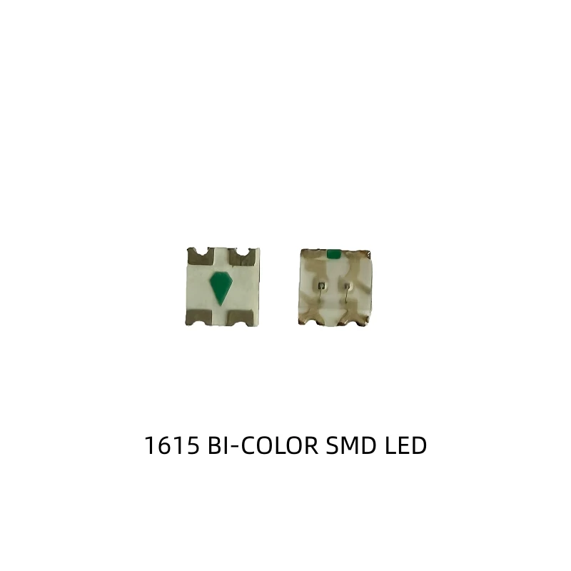 100PCS 1615 BI-COLOR RED+WHITE WARMWHITE YELLOW GREEN ICE BLUE ORANGE 0603 0805 RGB BGR  19-237 19-337  20MA High Bright