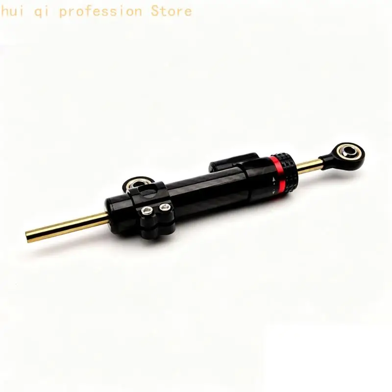 Frontend-Stütze, Motorrad-Lenkungsdämpfer-Stabilisator, umgekehrte Halterungsanordnung mit Carbon-Look-Hülse für den täglichen – Detail 9