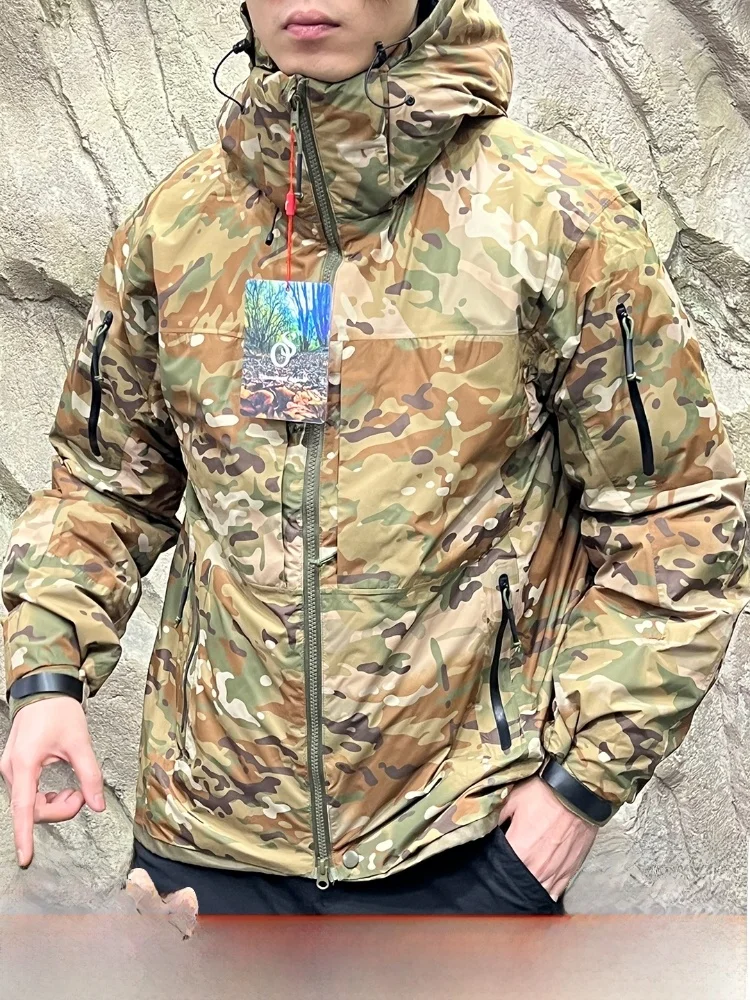 

High-End down Jaet Anti-Cold 30 Detachable Hat Thiened White Du down Snowboarding Coat Outdoor Windproof Warm Zipper Cl...