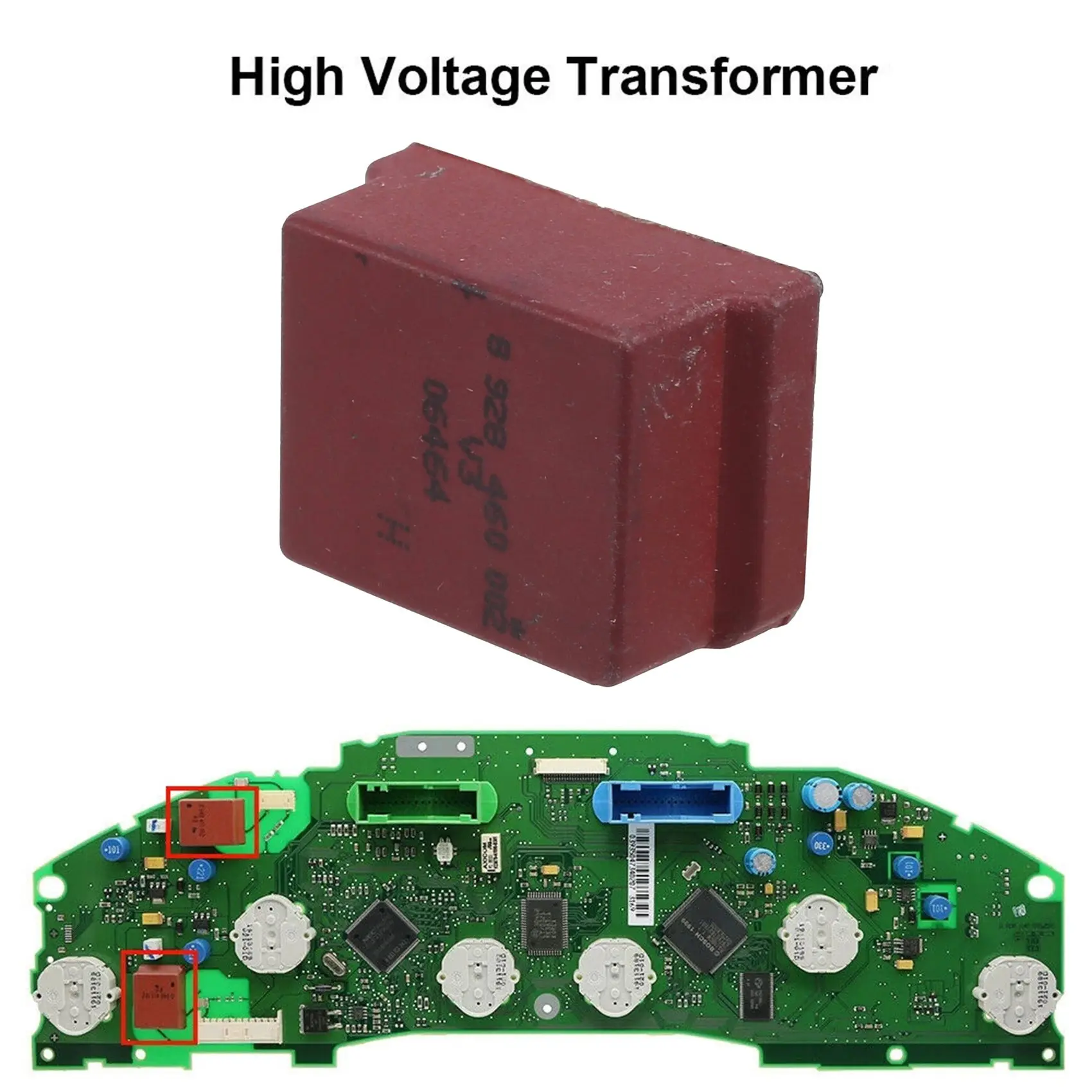 VOGT High Voltage Transformer for VW Touareg RUF Porsche Cayenne Bentley Instrument Cluster Color ILLUMINATION Repair