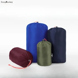 Down Jacket Camping Sleeping Bag Compression Bag Travel Clothes Storage Bag Camping Portable Drawstring