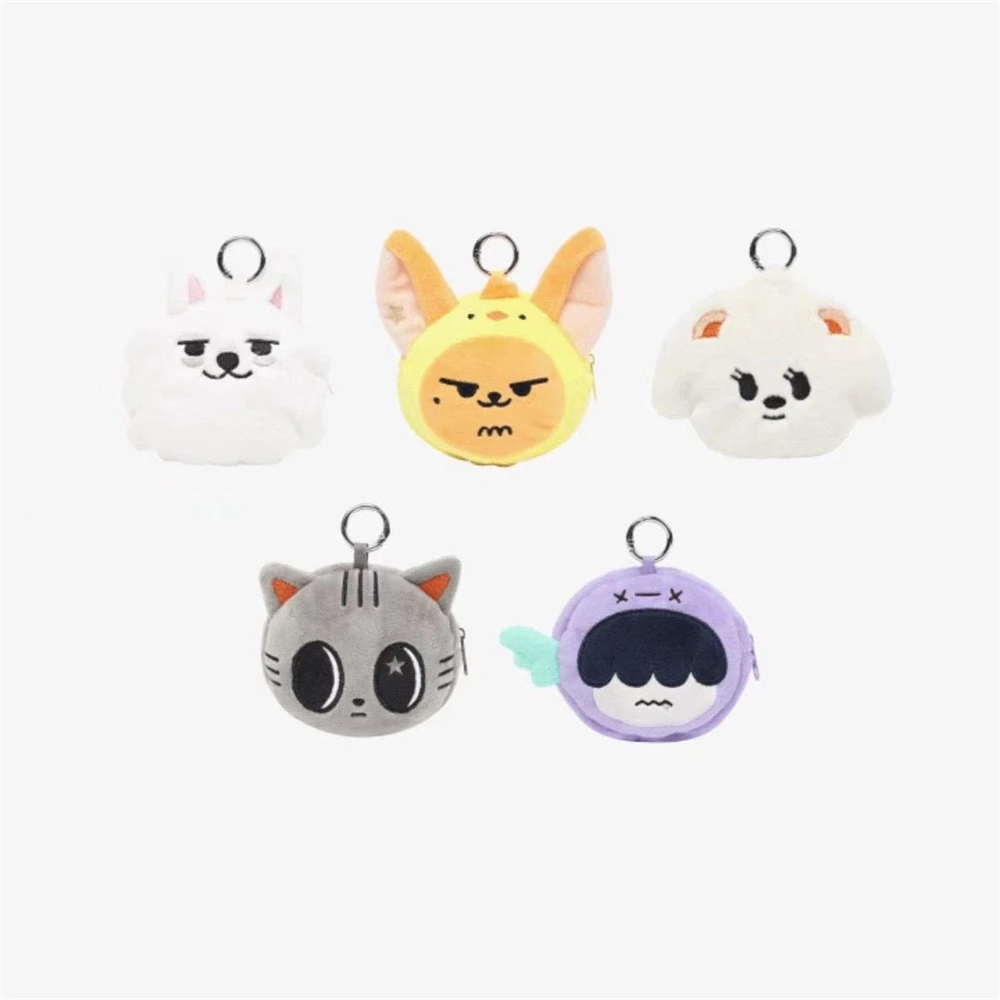 

KPOP SOOBIN YEONJUN BEOMGYU TAEHYUN HUENINGKAI Cartoon Cute Wallet PPULBATU Shape Mini Pouch Handbag Gift Fans Collection