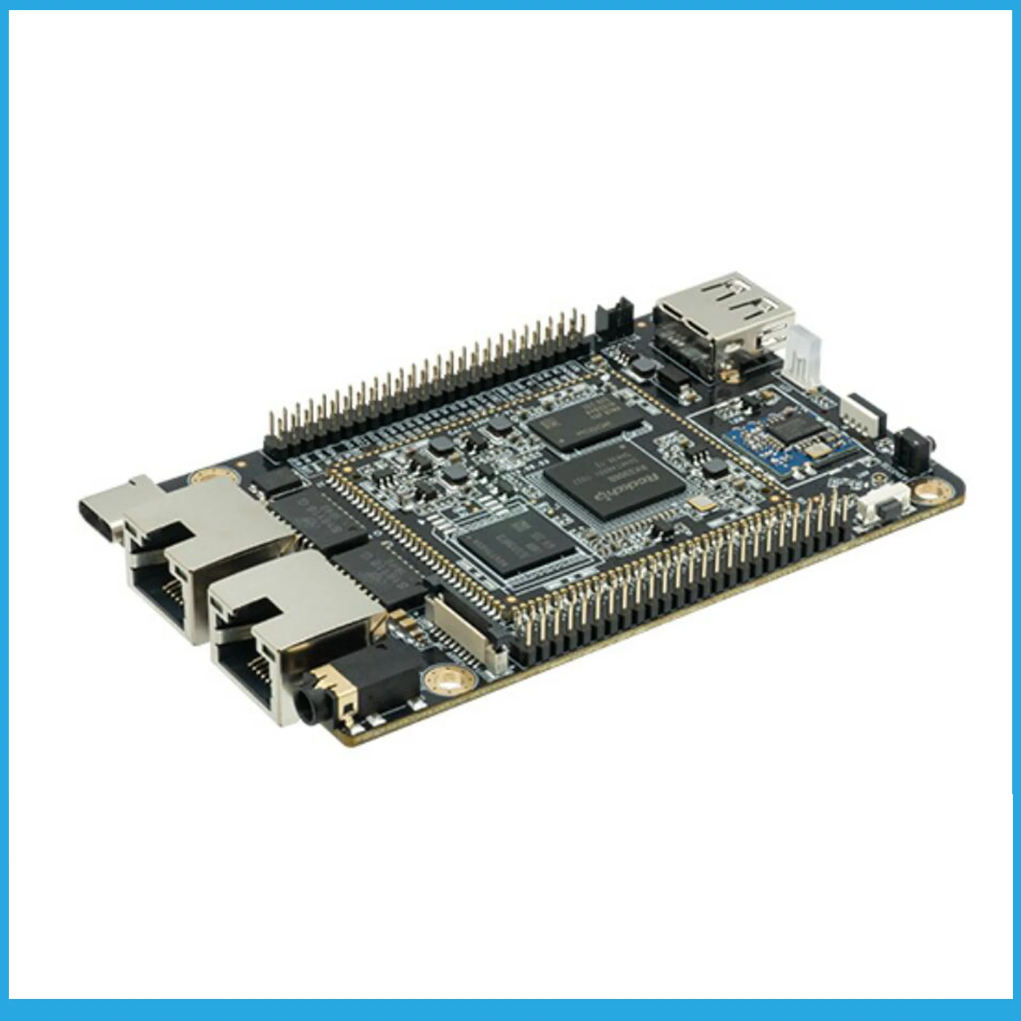 RK330Y IOT quad-core 64 bit core board single chip microcomputer intelligent IoT verbal recognition Linux development board