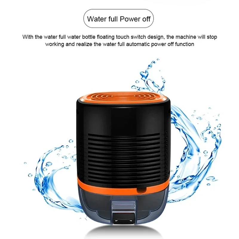 2024 New Dehumidifier for Home Moisture Absorber Basement Dehumidifier Moisture Absorber Mute Bedroom Air Dryer