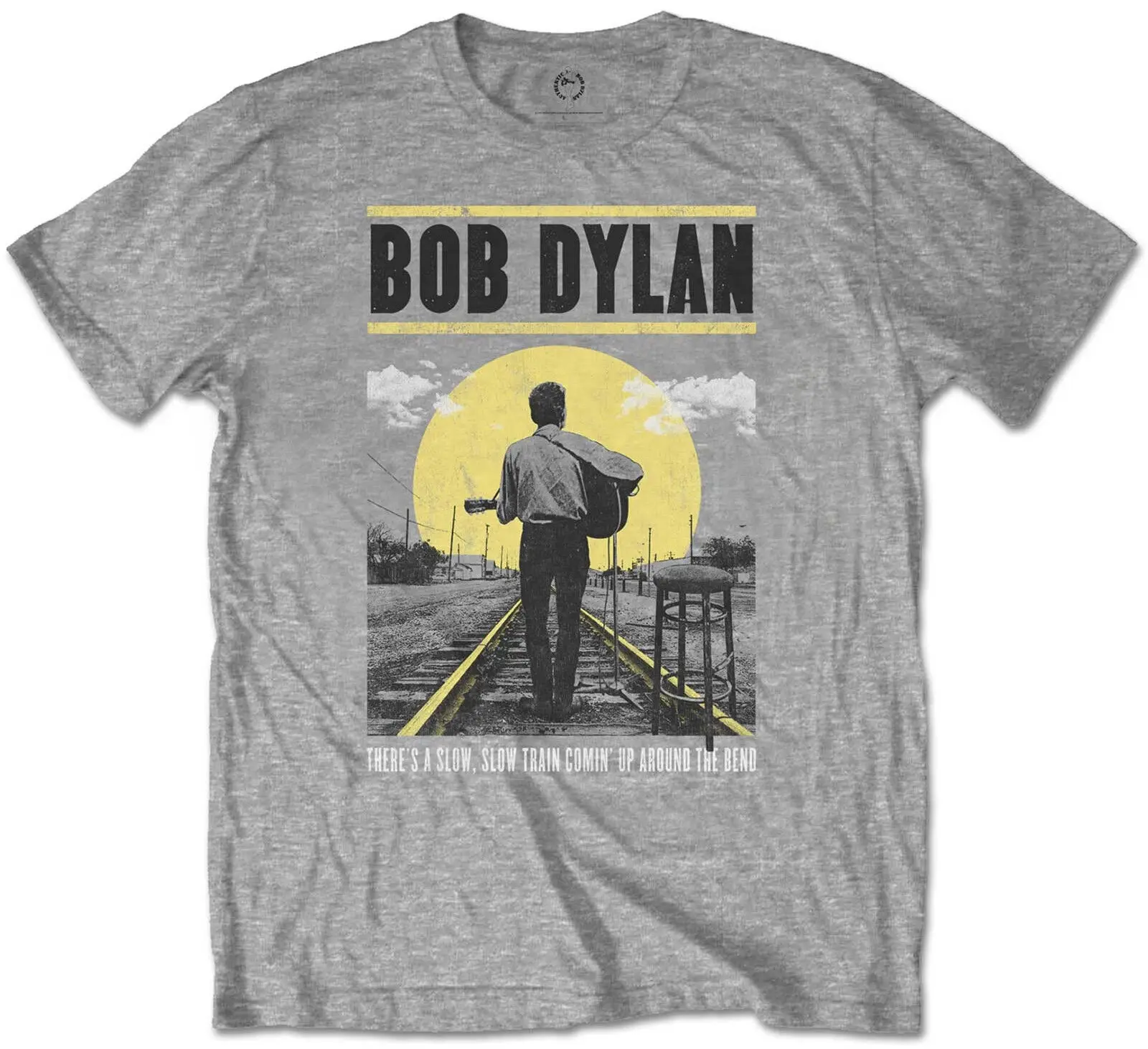 Bob Dylan Slow Train T Shirt Official