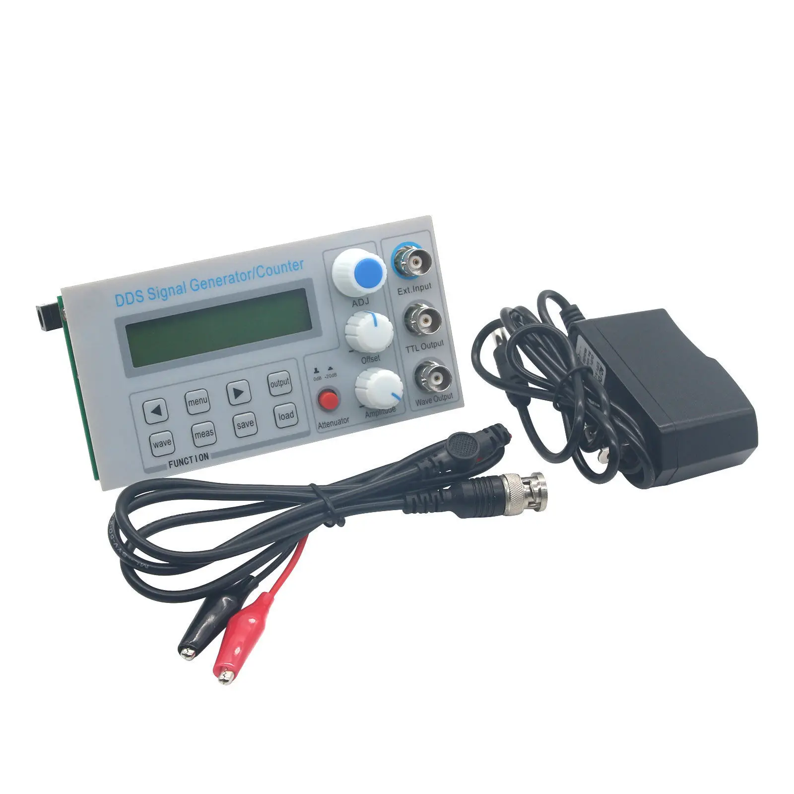 

New SGP1010S 10MHz DDS Function Signal Generator Frequency Counter Square Wave Sweep BNC TTL