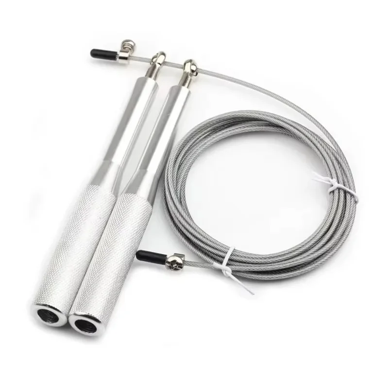 New Fitness Heavy Steel Wire Jump Rope for Crossfit Speed Training Box MMA Gym Exerciser Skipping Rope Equipment