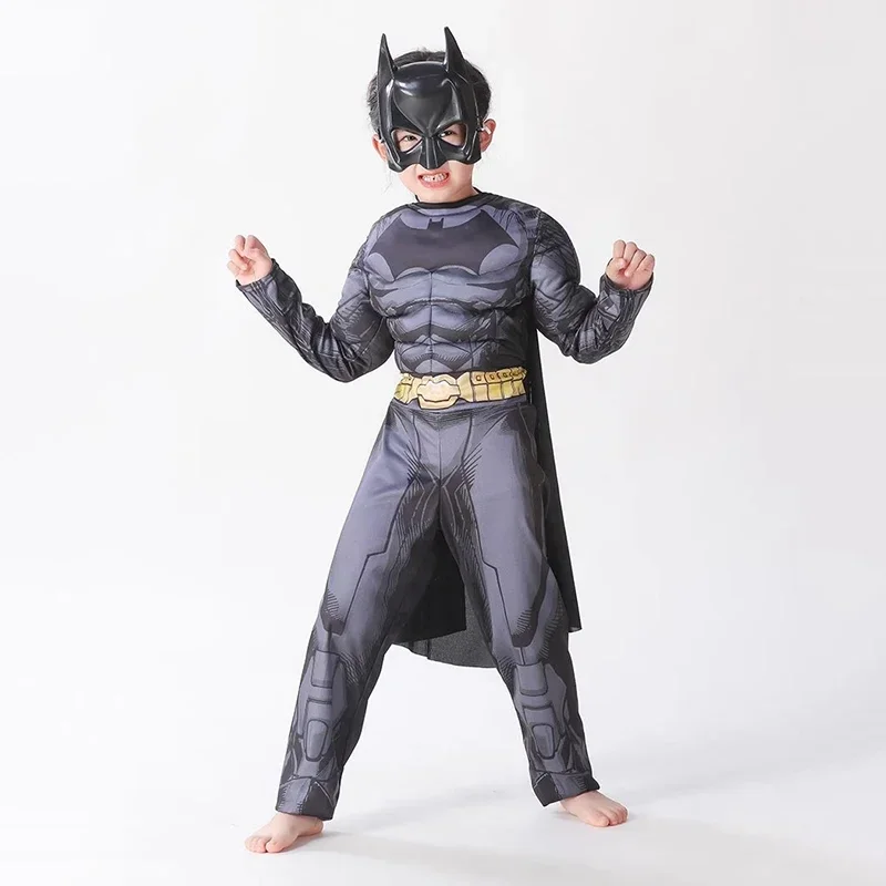 أنيمي خارقة باتمانز تأثيري العضلات زي باتما Zentai حللا ارتداءها دعوى هالوين أزياء تنكرية #2