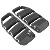 For Mercedes-Benz G-Class G63 2025 + carbon fiber Car Front Bumper Side Air Intake Grille Decorative Frame Accessories