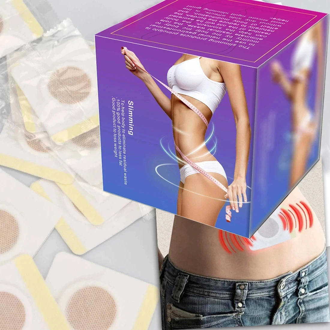 Strongest Fat Burning Cellulite Slimming Diet patch Weight Loss Products Detox Face Lift Decreased Appetite Night Enzyme