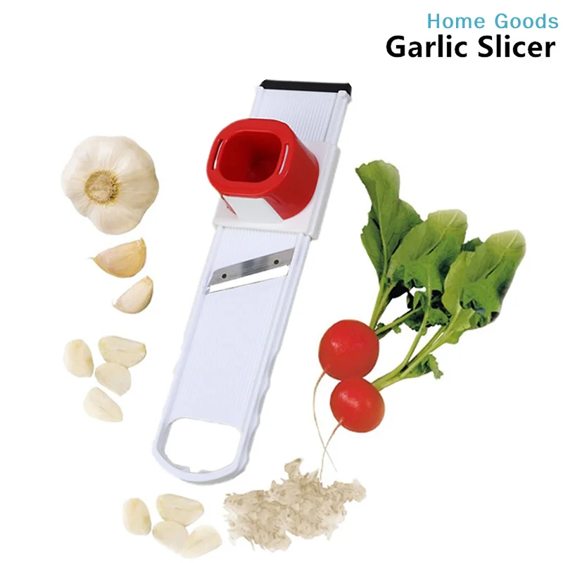 2 In 1 Double-Sided Vegetable Cutting Chopper Ginger Garlic Cutter Slicer Manual Slicing Grinding Lazy Home Kitchen Gadgets