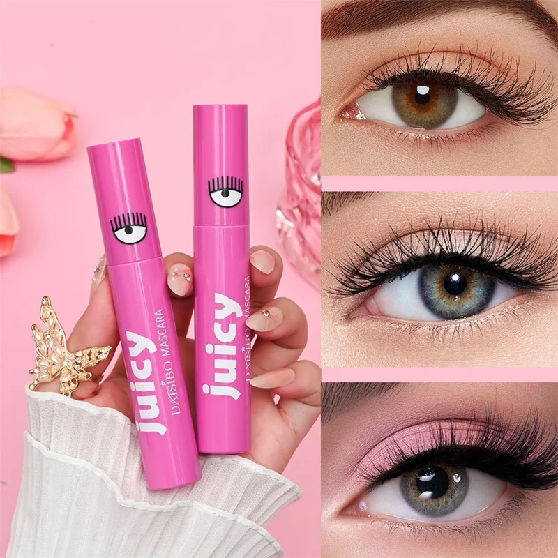 Mascara allungante per ciglia Impermeabile a lunga durata Ciglia setose Estensione ciglia nere Trucco Cosmetico coreano per occhi di bellezza
