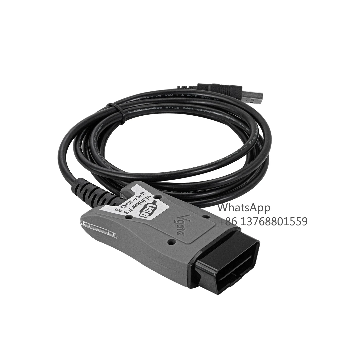 

Автомобильный диагностический сканер Vgate Vlinker FS ELM327 USB OBD2 для Ford FORScan OBD2, Автомобильный сканер MS/HS CAN для Mazda PK OBDLink EX