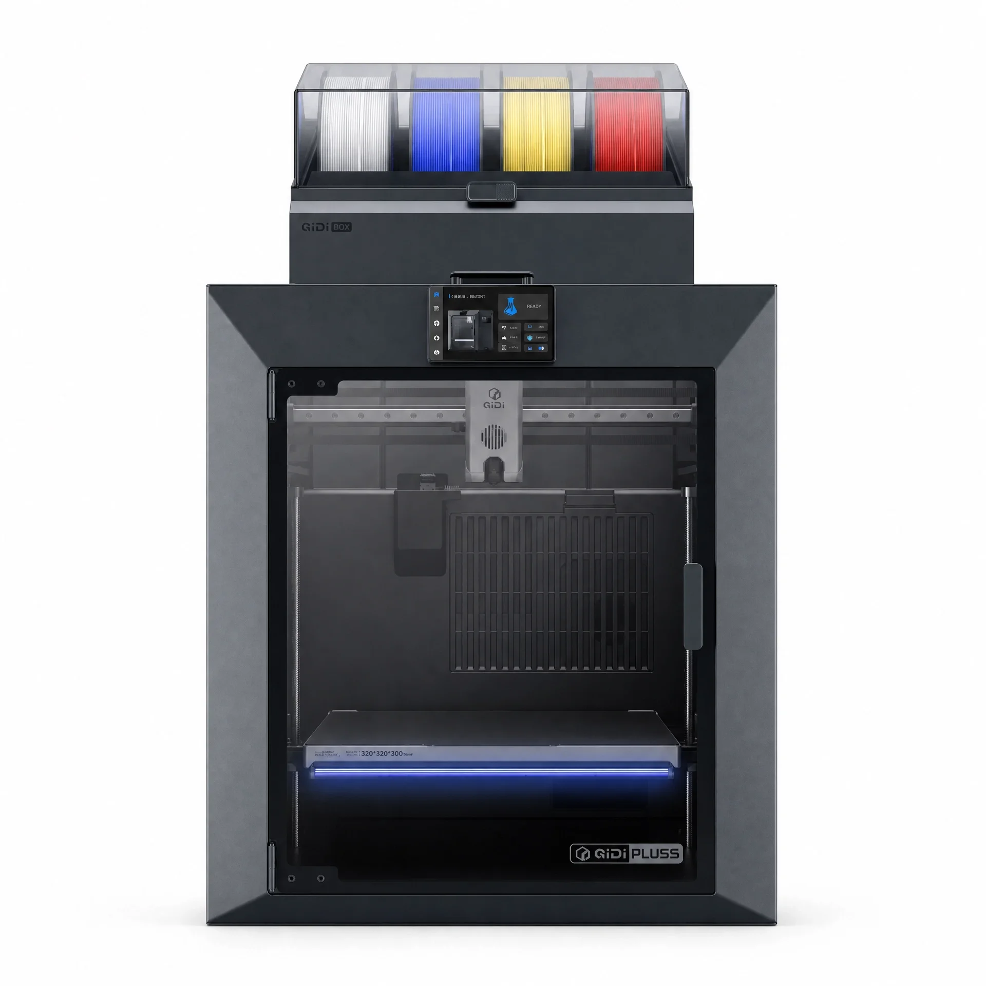 QIDI Plus 5 Combo Multi-Color 3D Printer Enclosed CoreXY High Speed 600mm/s 320x320x300mm 3D Printers with QIDI BOX