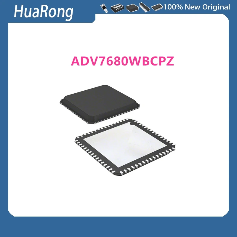 1Pcs/Lot  ADV7680WBCPZ   ADV7680 LFCSP-64  ADV7282AWBCPZ-M ADV7282A  ADV7282AWBCPZ   QFN-32