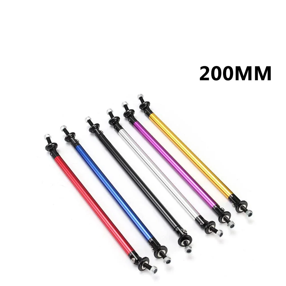 2pcs 200mm Car Universal Race Adjustable Front Rear Bumper Wind Splitter Protector Rod Support