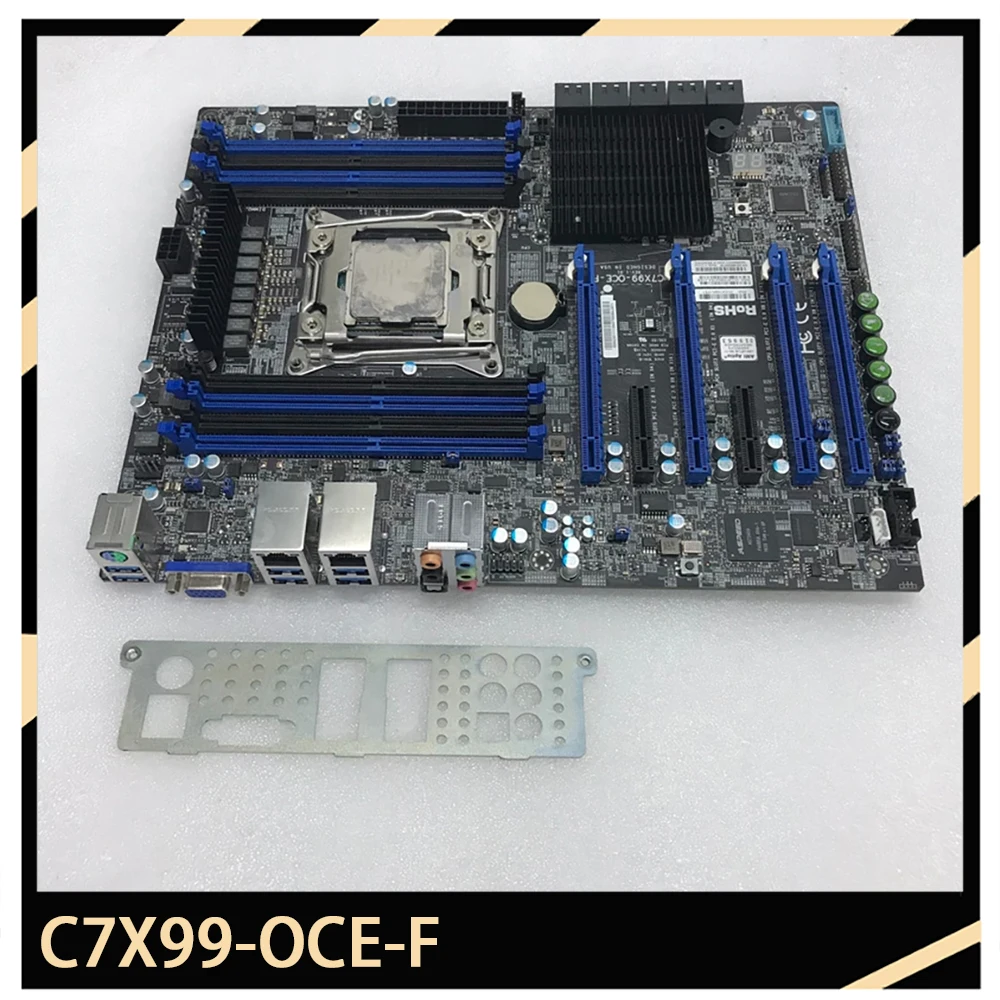 C7X99-OCE-F For Supermicro De-sktop Motherboard LGA2011 Core i7 E5-1600/2600 v3/V4 Processor DDR4 PCI-E3.0