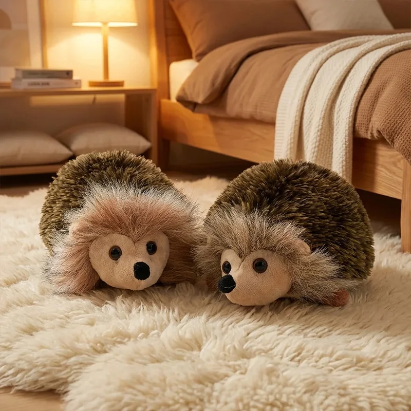 15cm Cute Lovely Soft Hedgehog Animal Doll Stuffed Plush Toy Child Kids Home Wedding Party Toys for Children Kid Gift