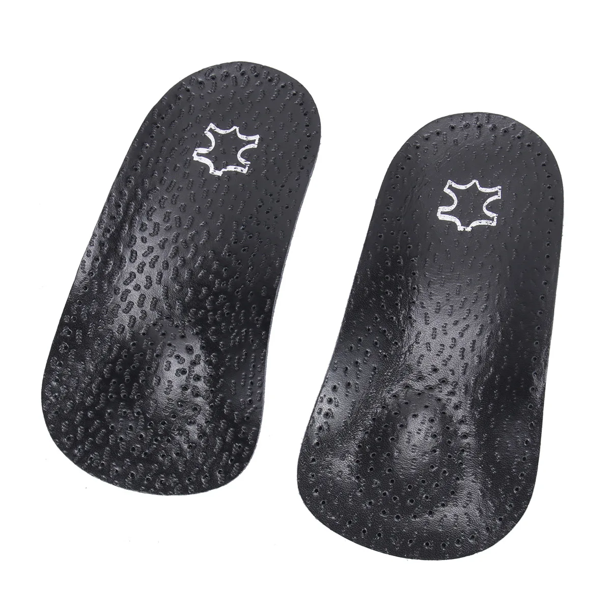 

Insoles for Plantar Non-slip Shoe Traction Pads Orthopedic Arch Support Black Men and Women