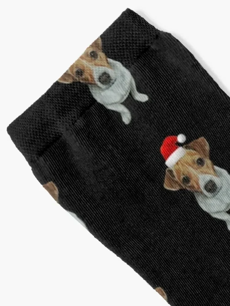 ChristmasJack Russell Terrier Socks colored Men's Luxury Woman Socks Men's