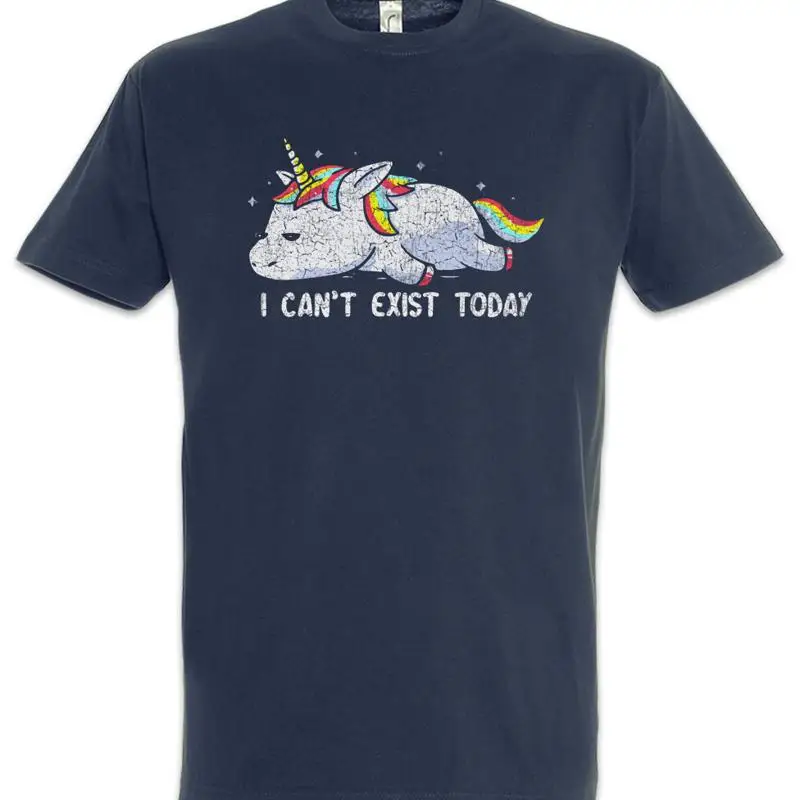 I Can't Exist Today T Shirt Chiller Chilling Sloth Lazy Lazybones Sleeping Fun