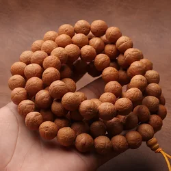 Nepal red skin Phoenix eye bracelet Buddha beads 108 PCs lonans Bodhi original seed crafts handheld necklace hanging neck