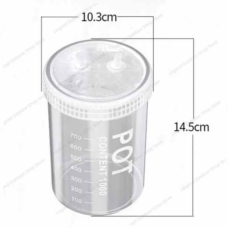 12V Mini Vacuum Pump Lab Filtration Adjustable Negative Pressure 1000mL Sealed Filtration Bottle