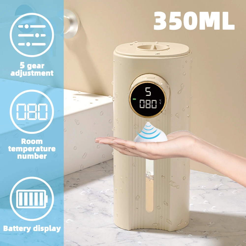 デジタルディスプレイ自動泡ソープディスペンサー、防水センサー - Soap Making Foam のレビューと価格