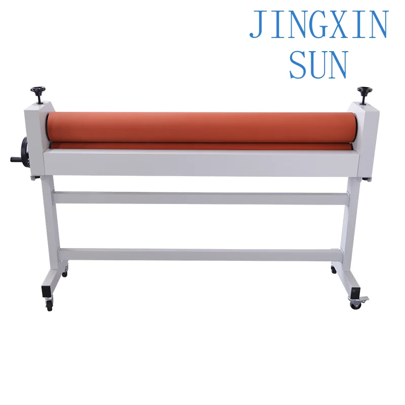 COLORDOWELL TS-1300 for Manual Cold Roll Laminator 1300mm Width with Stand for A3 A4 A5 A6 Paper Sizes laminating machine