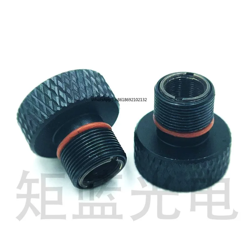 Blue light 405nm-445nm-455nm light tube, adjustable focusing glass lens collimating lens M9 * P0.5MM