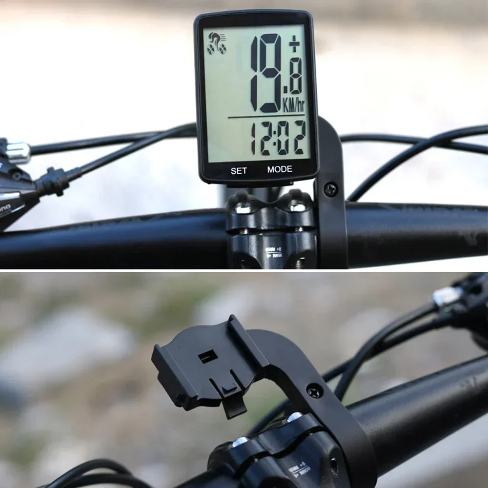 Multifunctional LCD Screen Bicycle Computer Wireless Bike Rainproof Speedometer Odometer Cycle 2.8inch Waterproof