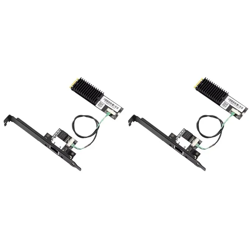 2X 10Gbps AQC113 M.2 B+M To RJ45 Network Card Ethernet Adapter Single-Port LAN Controller Card For Desktop PC Server