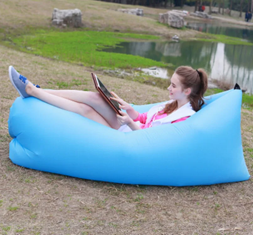 Air bed outdoor inflatable sofa portable cross-border fast inflatable bed inflatable cushion lunch break bed lazy sofa